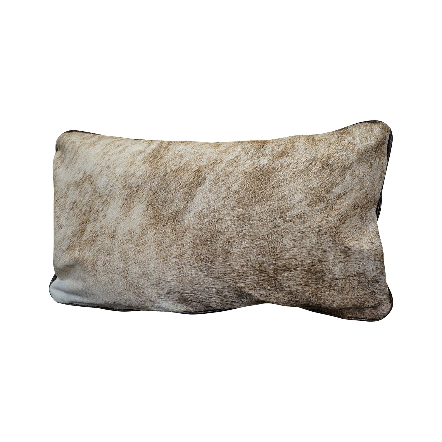 Cowhide Lumbar Pillow Cowhide Throw Pillow Great Blue Heron Furniture