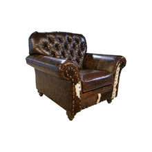 Load image into Gallery viewer, Leather Club Chair
