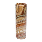 Medium Cylinder Smooth Edge Aqua Lamp