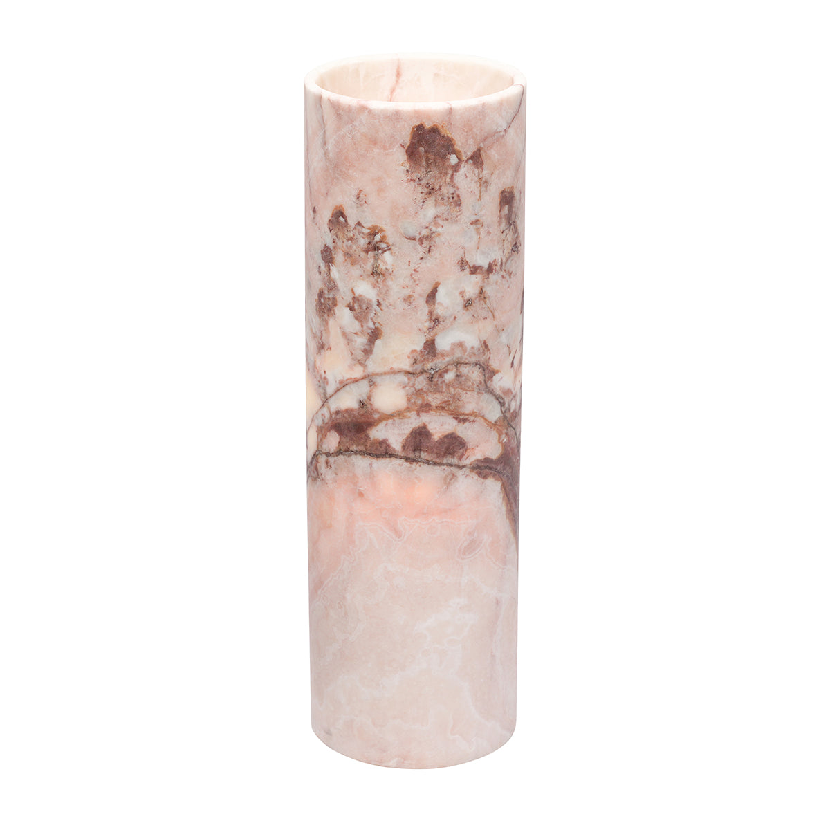 Medium Cylinder Smooth Edge Lazul Lamp