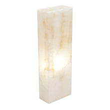 Load image into Gallery viewer, Medium Rectangle Smooth Edge White Ice Lamp