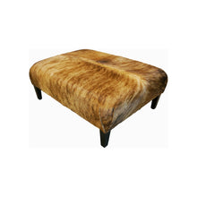 Load image into Gallery viewer, Mountain Modern Cowhide Ottoman