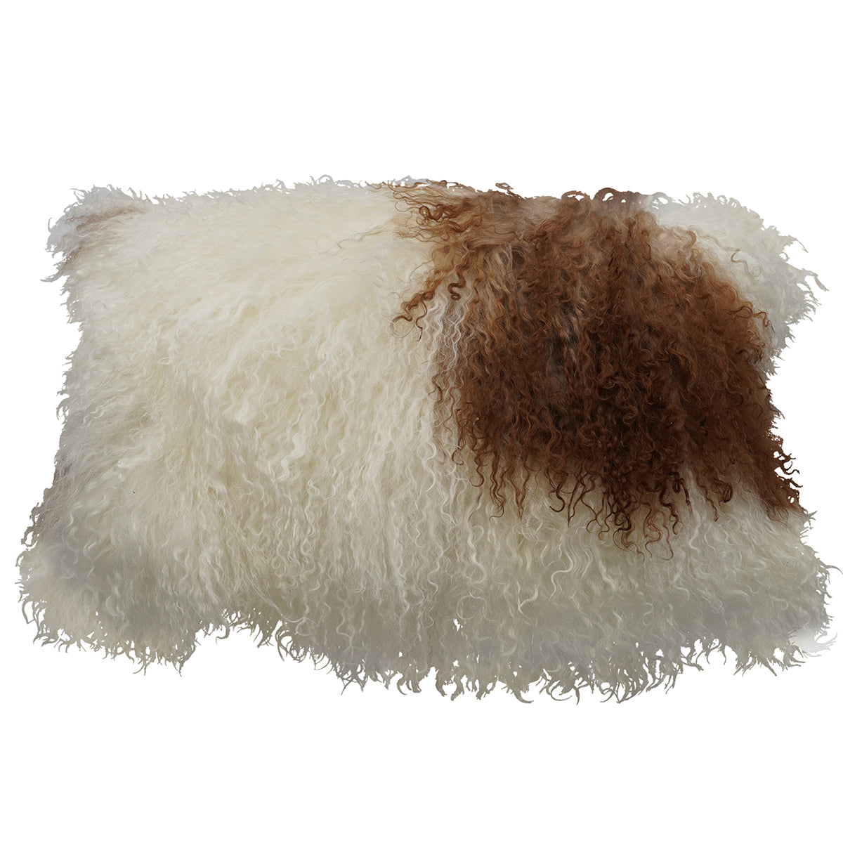 Tibetan Sheep Throw Pillow - Natural