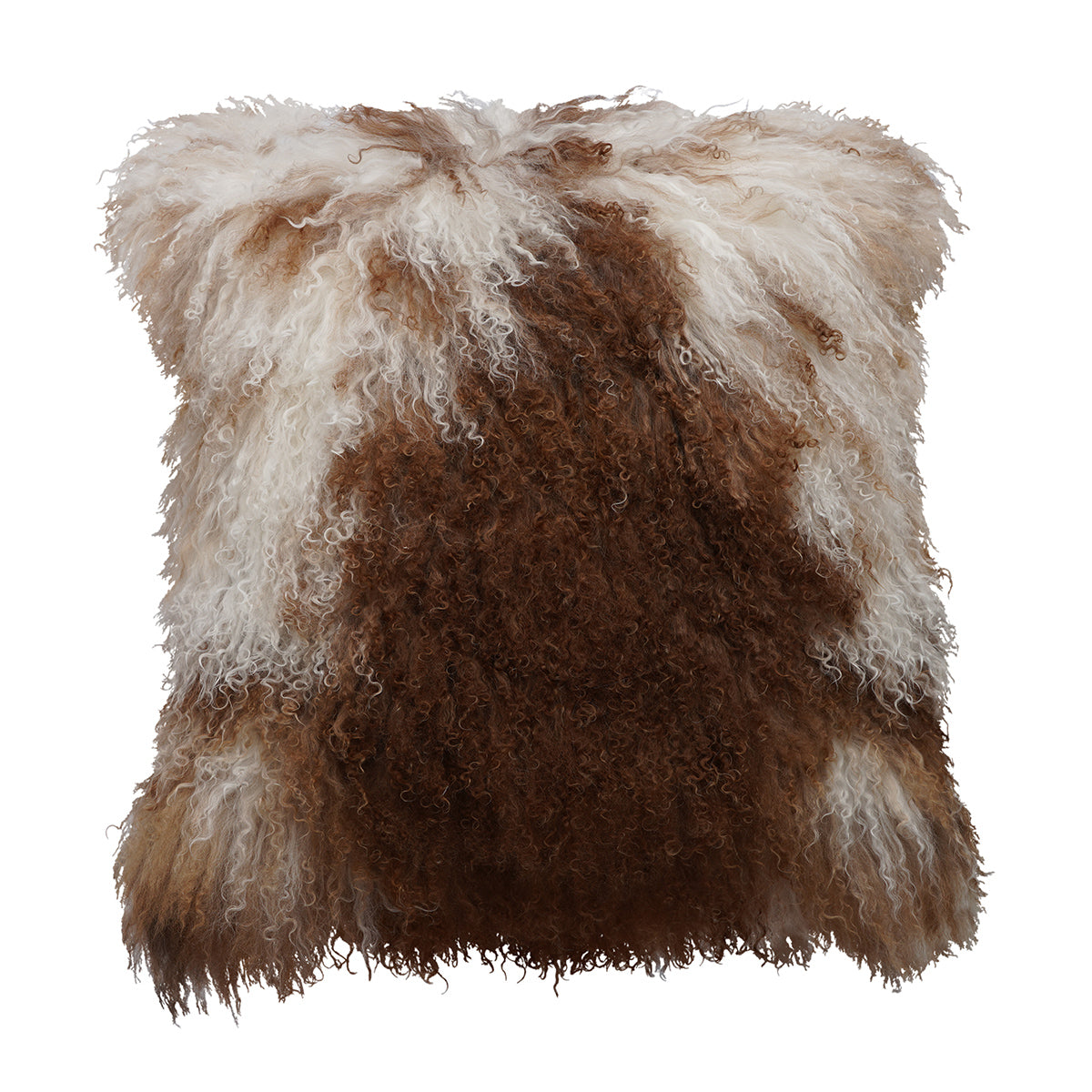 Tibetan Sheep Throw Pillow - Natural