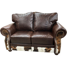 Load image into Gallery viewer, Maverick Pillowback Double Recliner Love Seat