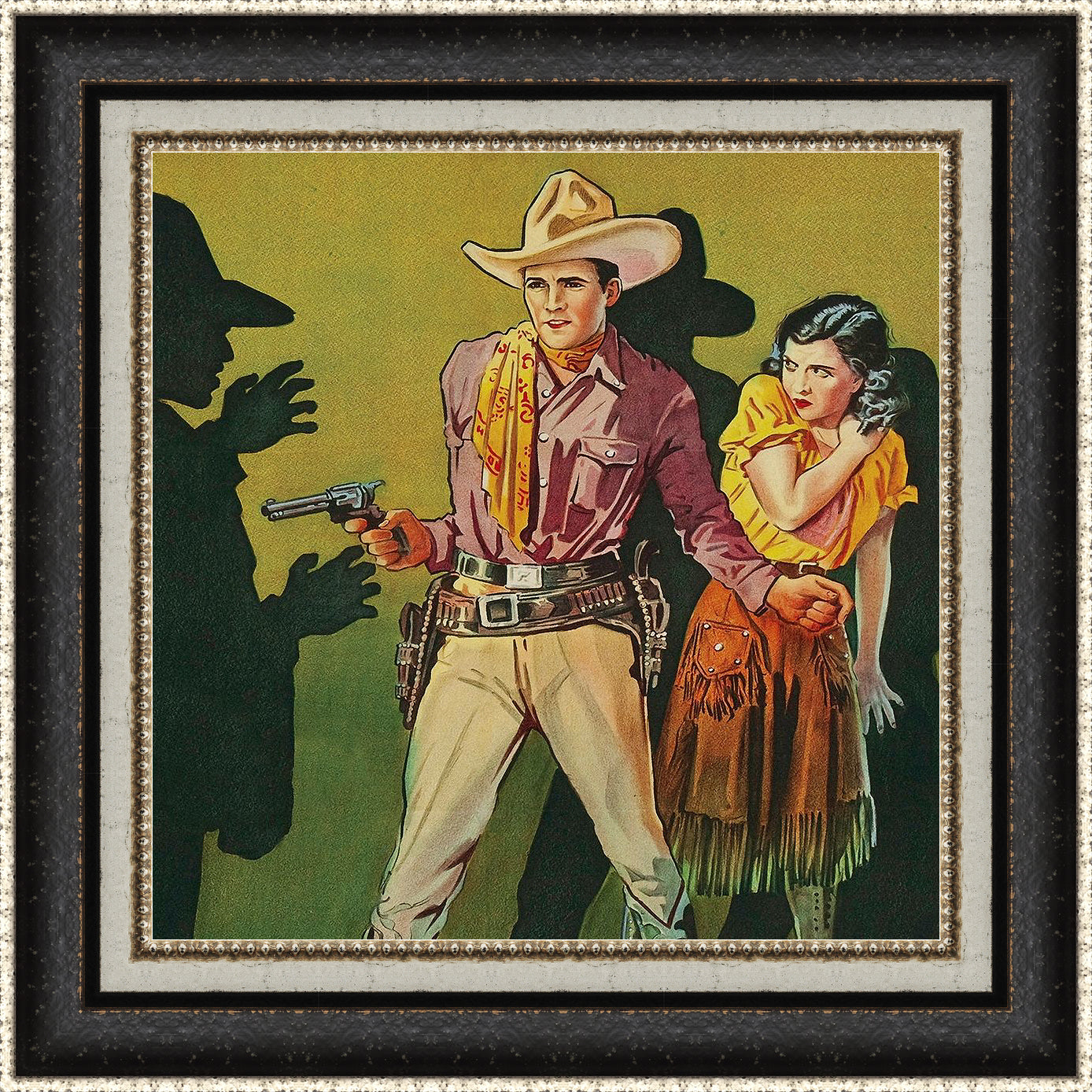 PHANTOM OF THE WEST HORROR IN THE DARK CANVAS