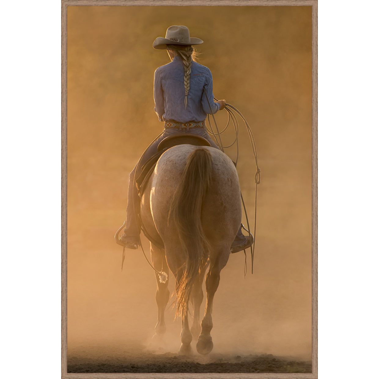 DUSTY DAYS FLOATING CANVAS