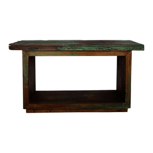 reclaimed wood sofa table