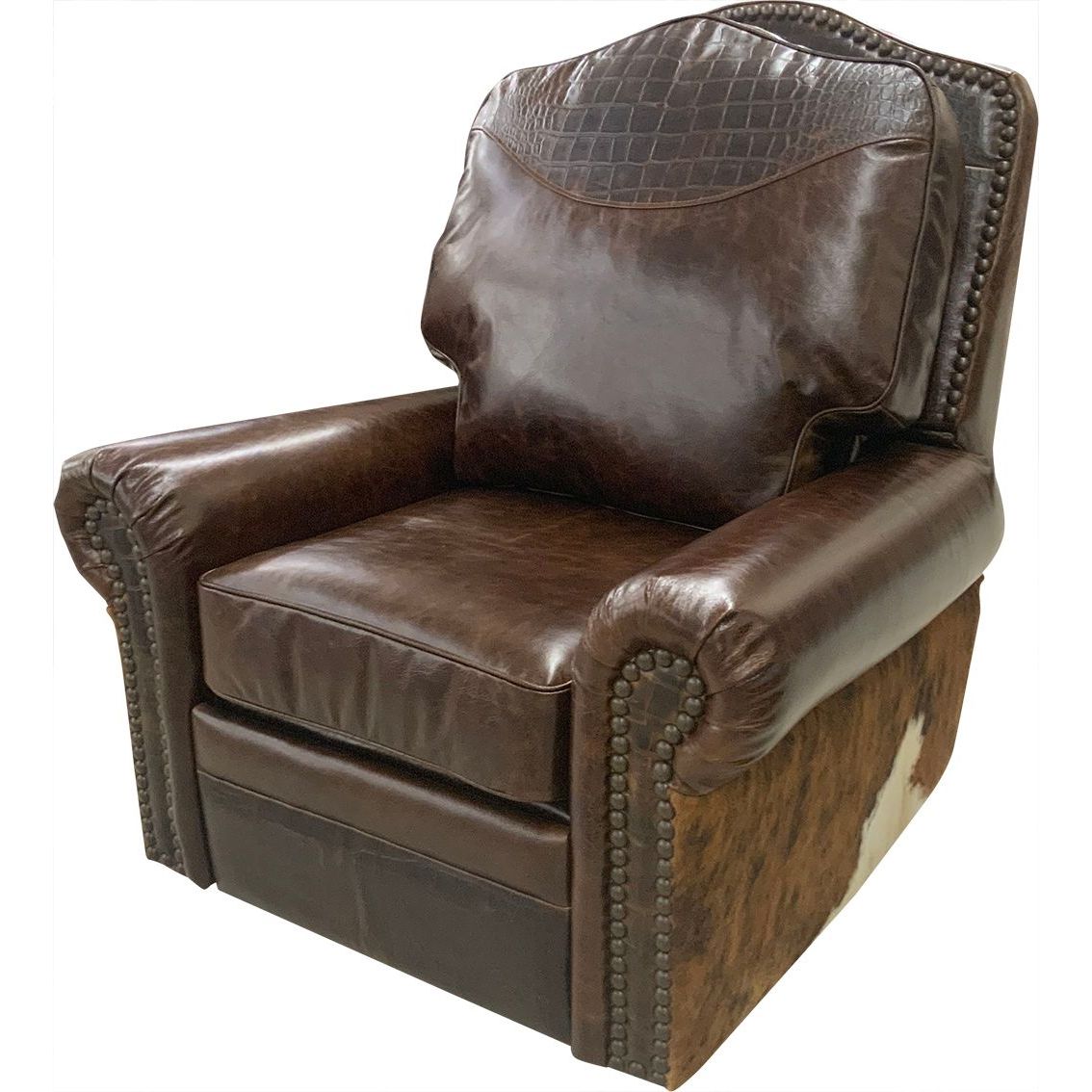 Leather rocker glider online