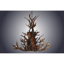 Load image into Gallery viewer, 20 Light Small Paul Bunyan Antler Chandelier
