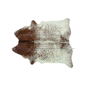 Cowhide Brown and White Speckle