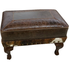 Load image into Gallery viewer, Santa Fe Leather Ottoman