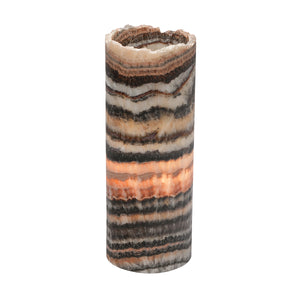 Small Cylinder Natural Edge Multi Lamp