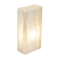 Small Rectangle Smooth Edge White Ice Lamp