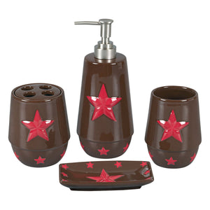Star 4 PCS Bath Accessory Set
