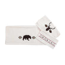 Load image into Gallery viewer, Aztec Bear Towel Set