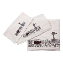 Load image into Gallery viewer, Embroidered Windmill Towel Set