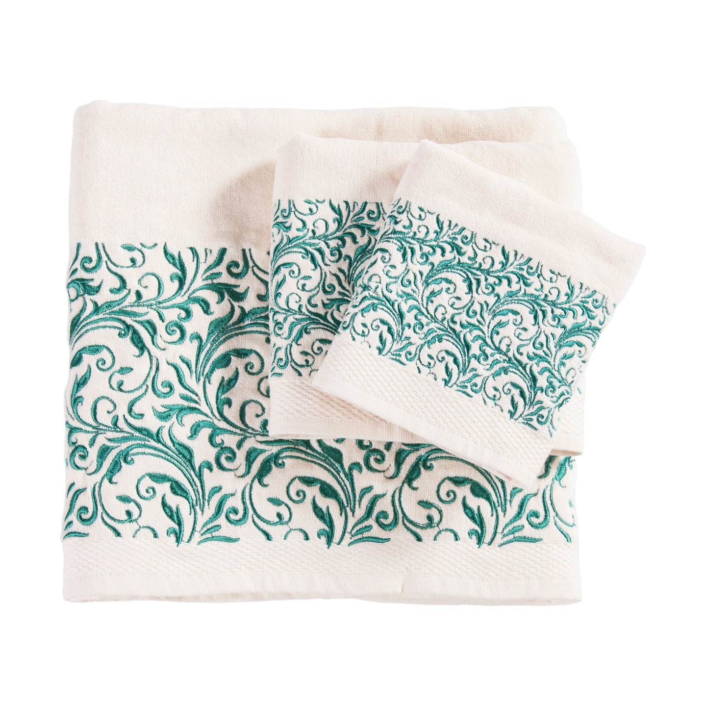 Wyatt Scroll Pattern Towel