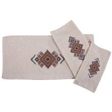 Load image into Gallery viewer, Sedona Aztec Embroidery Bath Towel Set