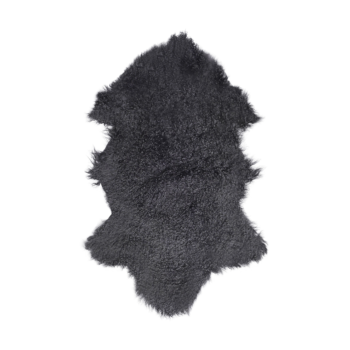 Tibetan Sheep Pelt - Charcoal