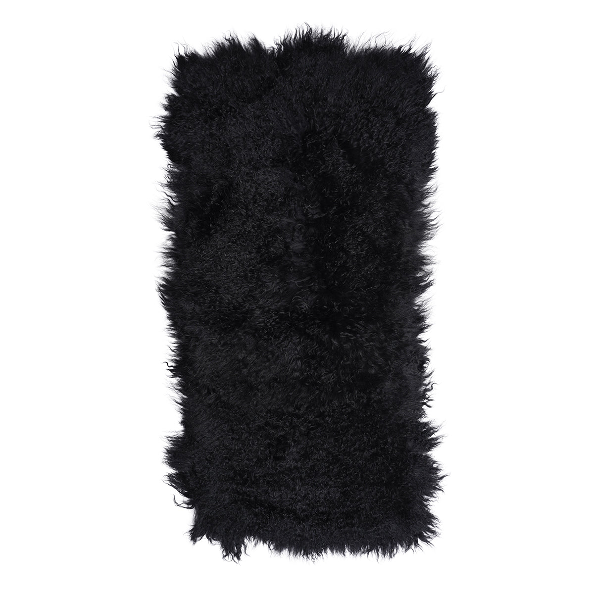 Tibetan Sheep Throw - Black