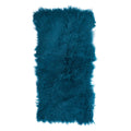 Tibetan Sheep Throw - Dark Teal