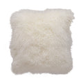 Tibetan Sheep Throw Pillow - White
