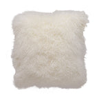Tibetan Sheep Throw Pillow - White