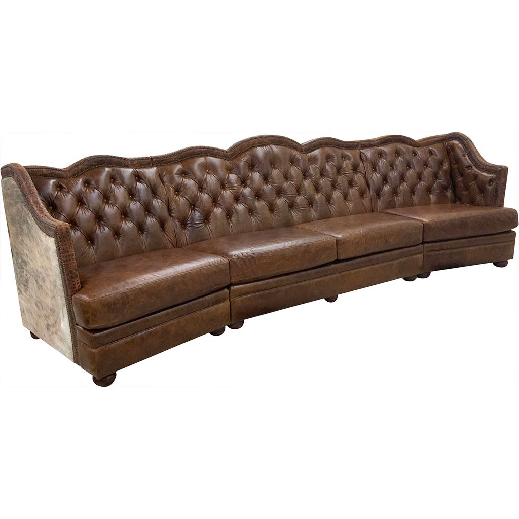 Vaquero Curved Tufted Sectional Sofa