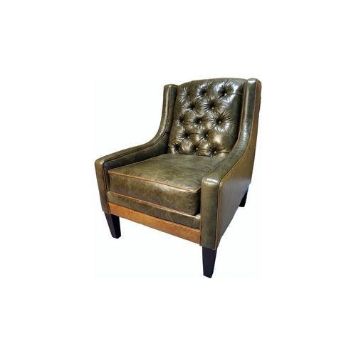 upholstered victorian arm chair