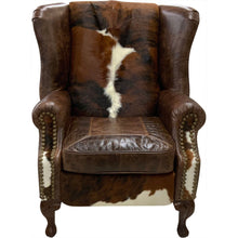 Load image into Gallery viewer, Santa Fe Wingback Western Leather Recliner