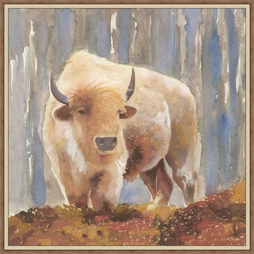 WHITE BUFFALO FLOATING CANVAS