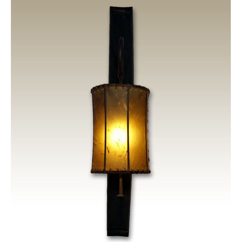Tequila Barrel Stave x Pendant Shade Wall Sconce