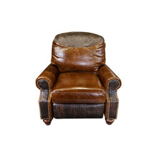 Load image into Gallery viewer, Western Leather Recliner