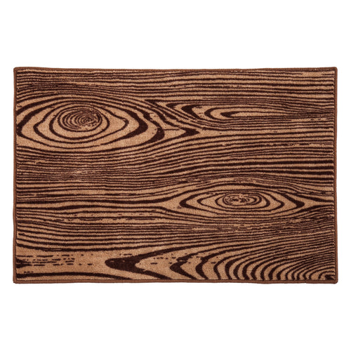Woodgrain Bath or Kitchen Rug