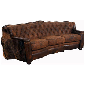Yellowstone Curved Tufted Sofa