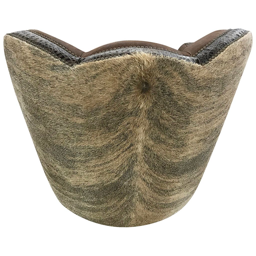 high back swivel glider