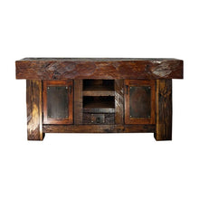Load image into Gallery viewer, Chunky Reclaimed Wood Credenza