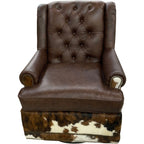 Split Rail Swivel Glider