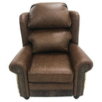 rustic recliner