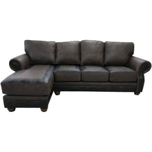 Load image into Gallery viewer, Split Rail Sectional w/Chaise Lounge