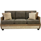 Telluride Contemporary Western Leather Sofa