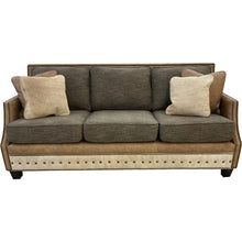 Load image into Gallery viewer, Telluride Contemporary Western Leather Sofa
