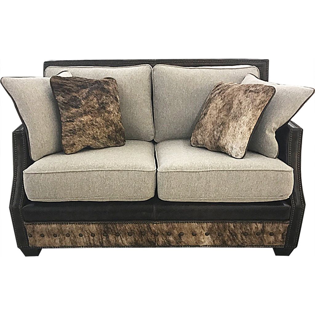Adrian Contemporary Western Love Seat