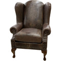 classic wingback chair