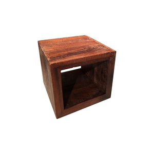 cube end table
