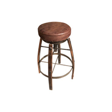 Load image into Gallery viewer, Leather Barstool