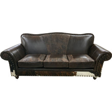 Load image into Gallery viewer, Maverick III Western Leather Sofa