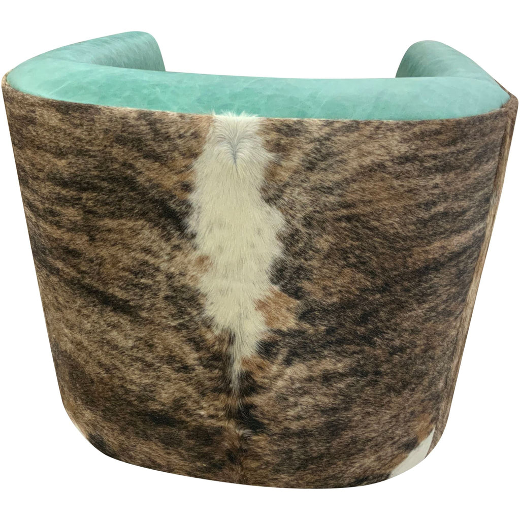 Albuquerque Turquoise Swivel Glider